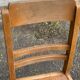 2 chaises de bistrot scandinaves en bois 1950