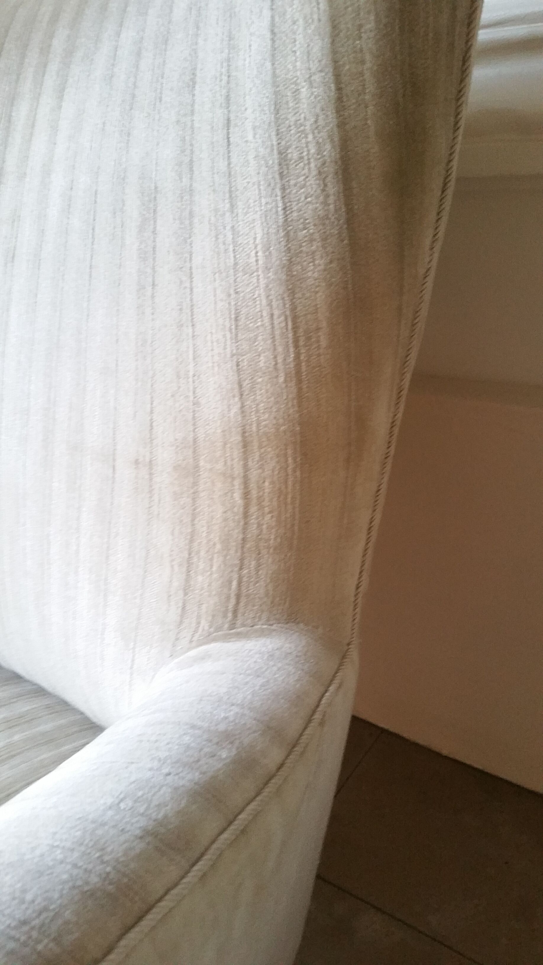 Set of 4 chairs organic wingback chairs of the 50s/60s vintage