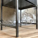 Industrial bedside table
