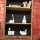 Antique walnut sideboard
