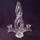 Two-light crystal chandelier Vannes Le Chatel A482