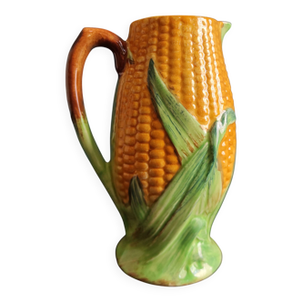 Vintage water jug in the shape of a corncob, Staffordshire
