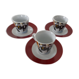 3 coffee cups maxim's paris collection
