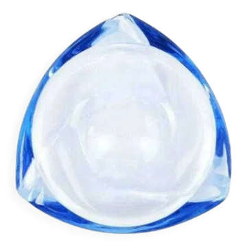 Plat bleu art deco c7f bohemia