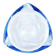 Plat bleu art deco c7f bohemia