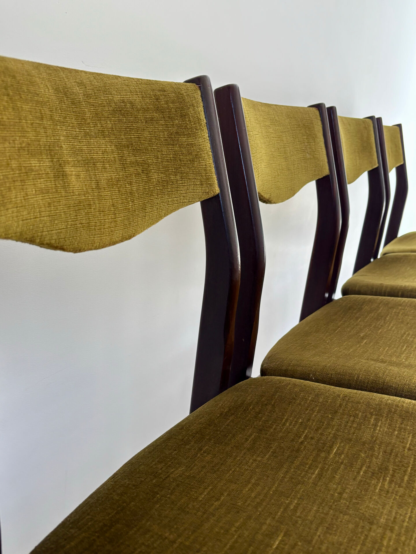 Chaises vintage en palissandre de style scandinave