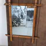 3 bamboo-look mirrors