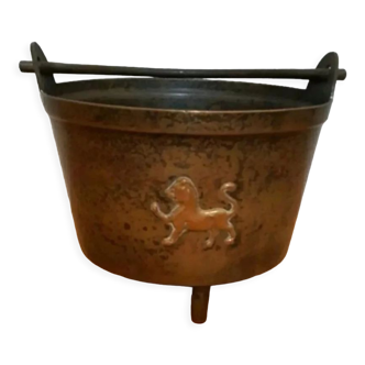 Brass bucket