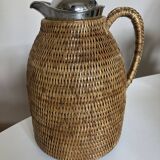Thermos carafe covered in wickerdesign Ola Olson for Xtra 1980