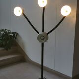 Space age lamp with 4 articulated spots, eyeball, sci-fi, 1970.