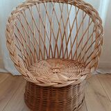 Fauteuil en rotin