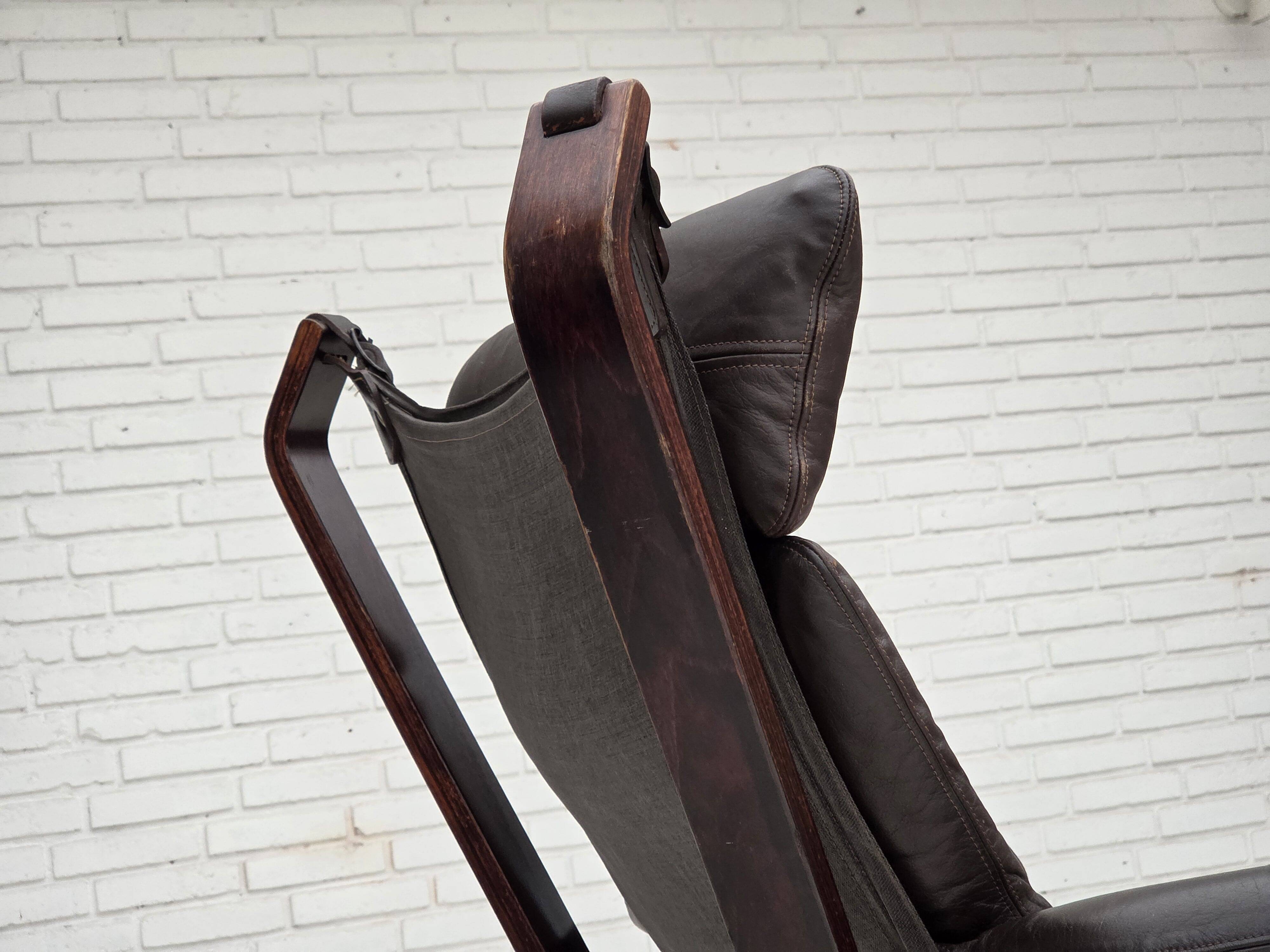 1970s, Norwegian chair by Sigurd Ressel, model "Falcon".