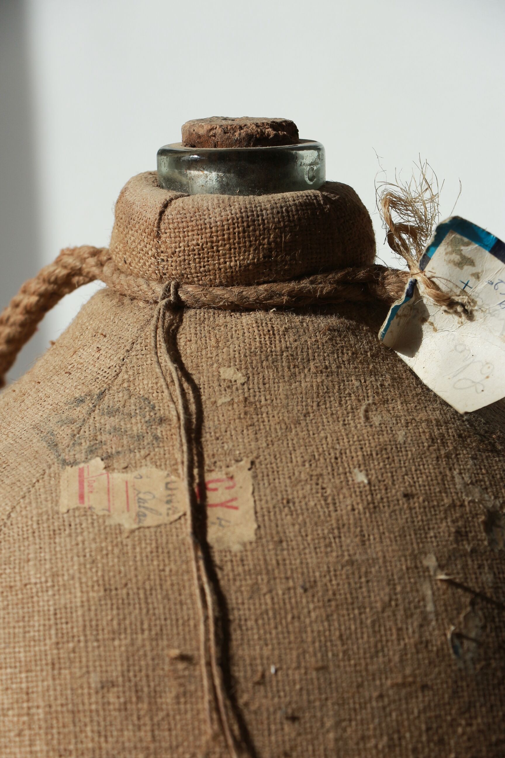 Demijohn with burlap - 30l