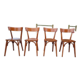 Set of 4 Baumann bistro chairs