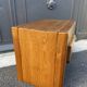Scandinavian bedside Wood pine fir vintage design 1970/1980