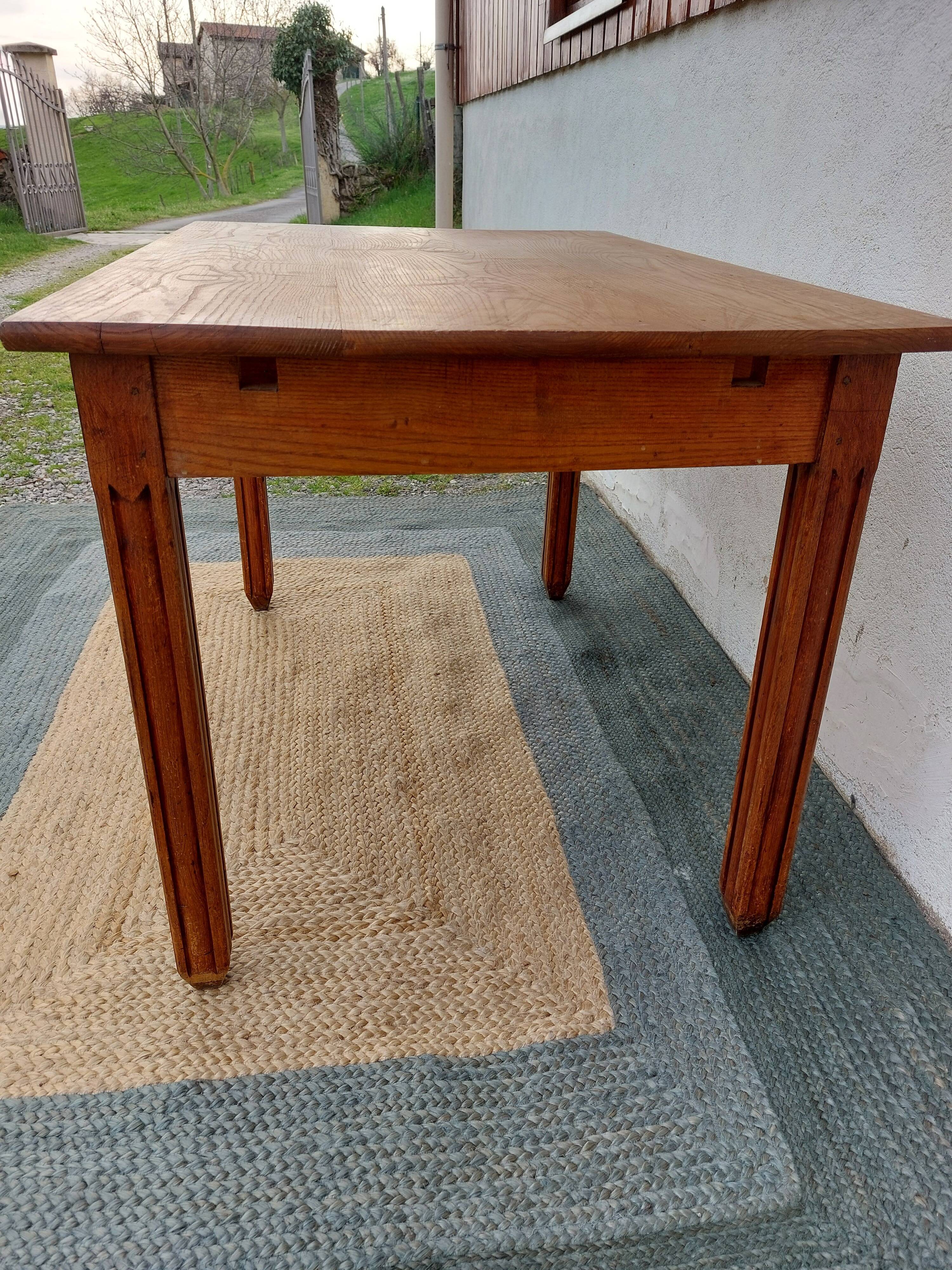 wooden table, kitchen or office