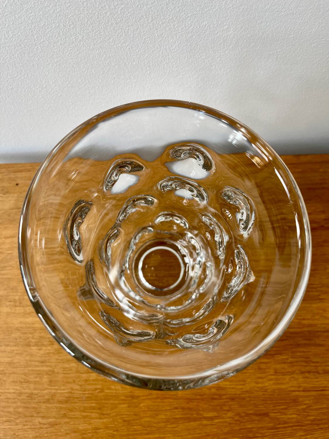 Vase « picots » H20cm années 70
