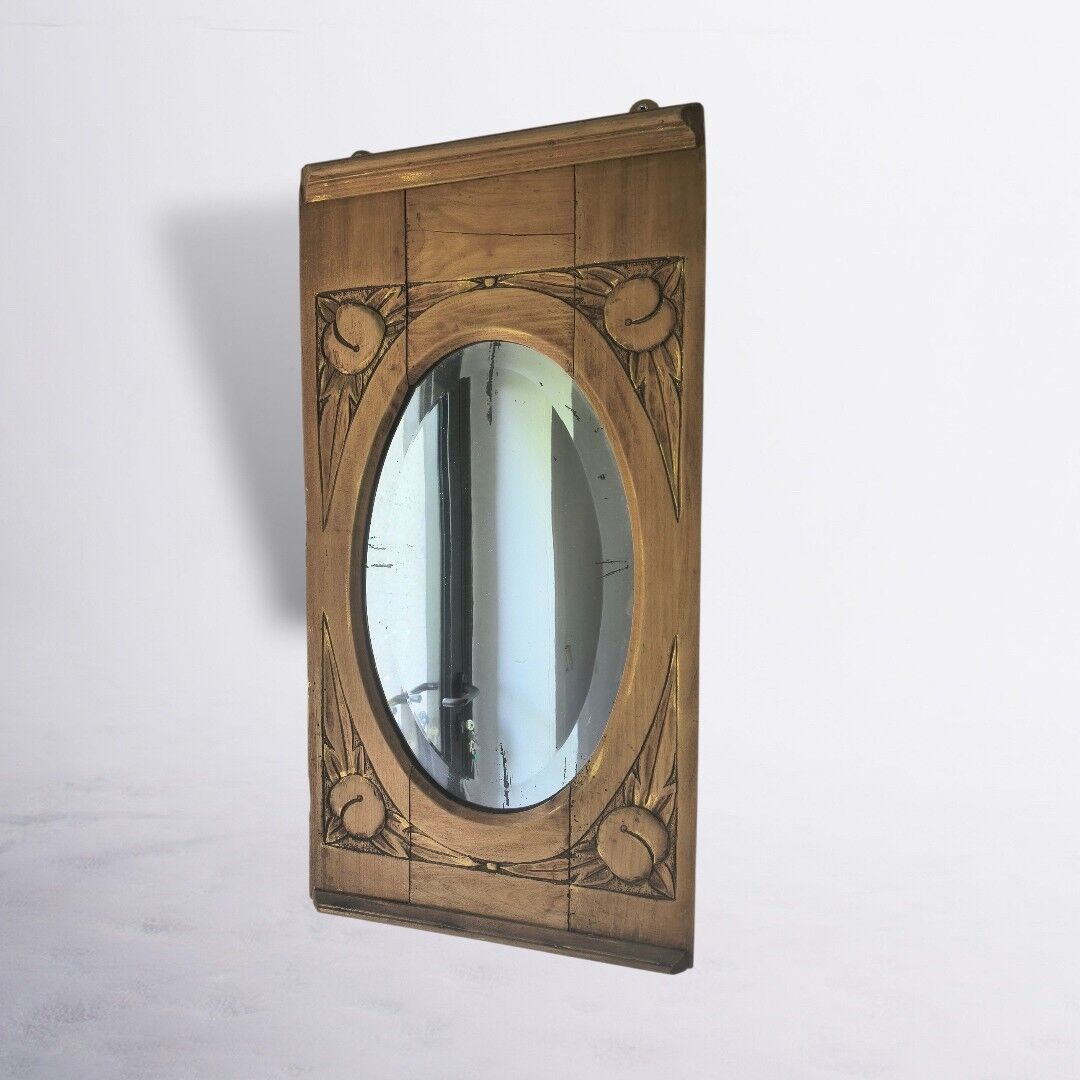 Antique Art Deco mirror