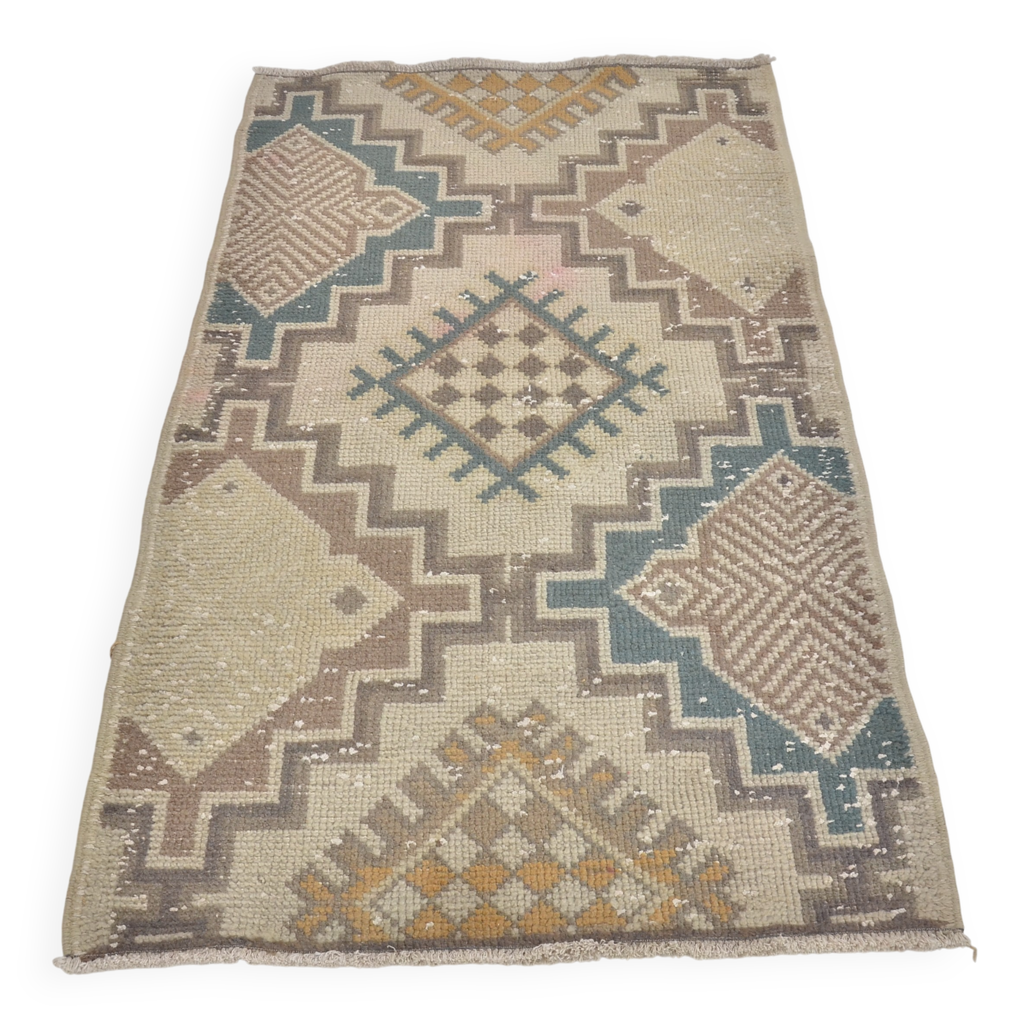 Small Oushak Turkish Carpet sku c97