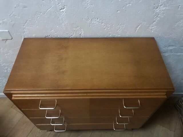 Chest of drawers 50s/60 foot compasses