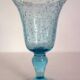 10 footed glasses from the biot glassworks in blown glass.