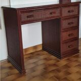 Rattan desk