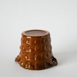 Slip planter, imitation bamboo, 1970