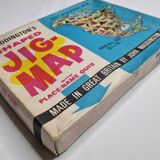 Map of North America, Waddington's shaped Jig-Map, puzzle, 54 x 59 cm