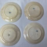 4 flat plates Minton Montrose XIXth