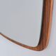 Danish wall mirror in teak, 1960s