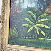 Framed oil painting "forest"