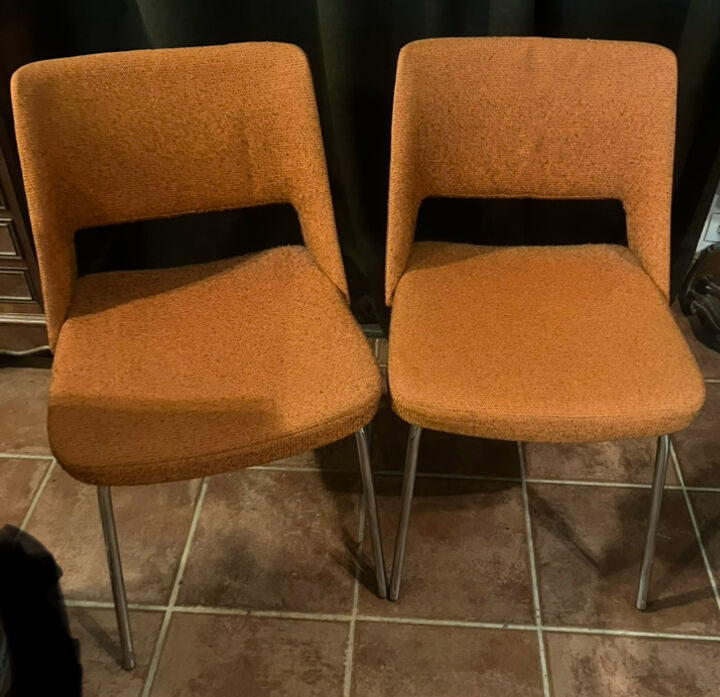 Paire fauteuils style Arne Jacobsen 1970