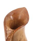 Sculptural wooden pitcher, 1960s