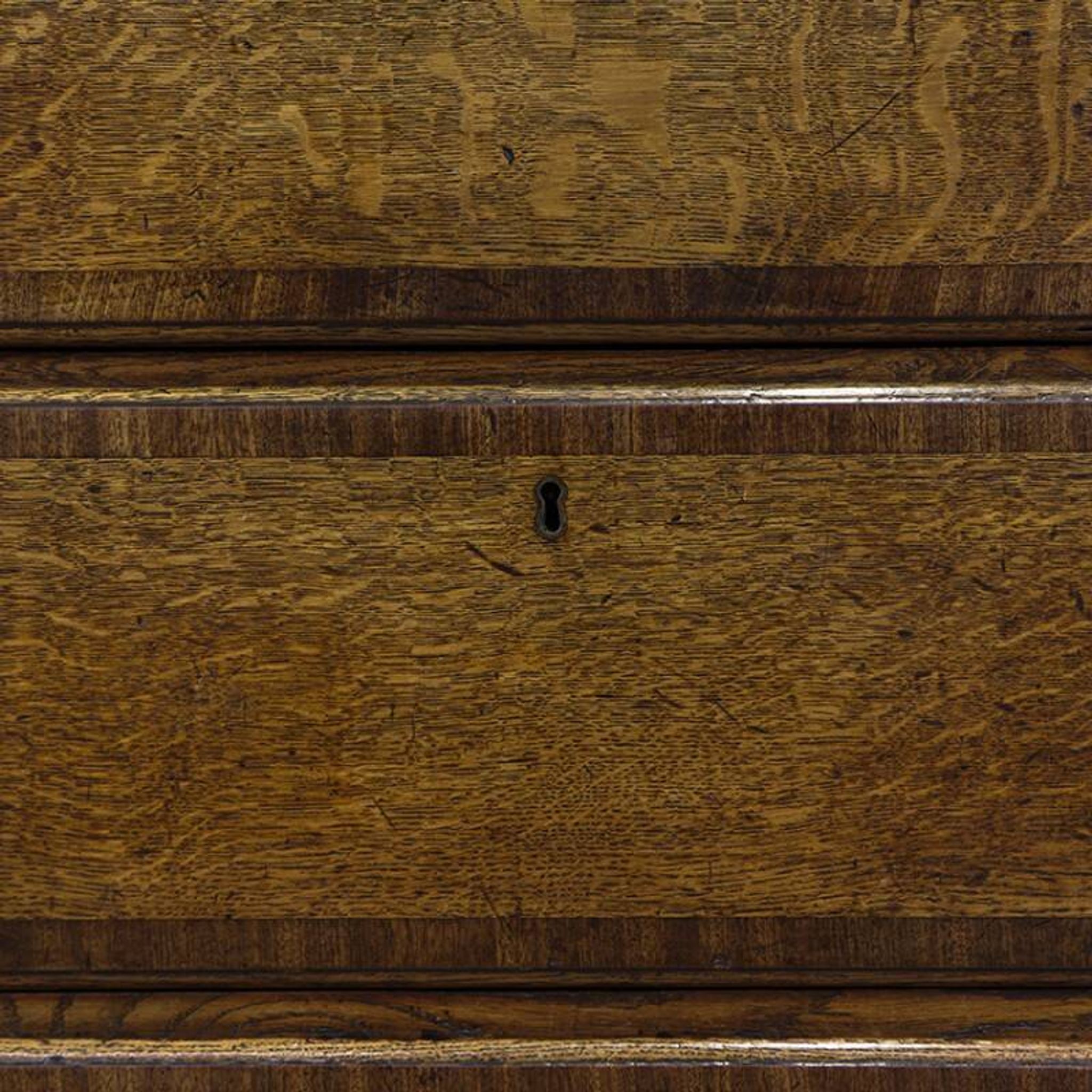 Antique English Oak Cabinet