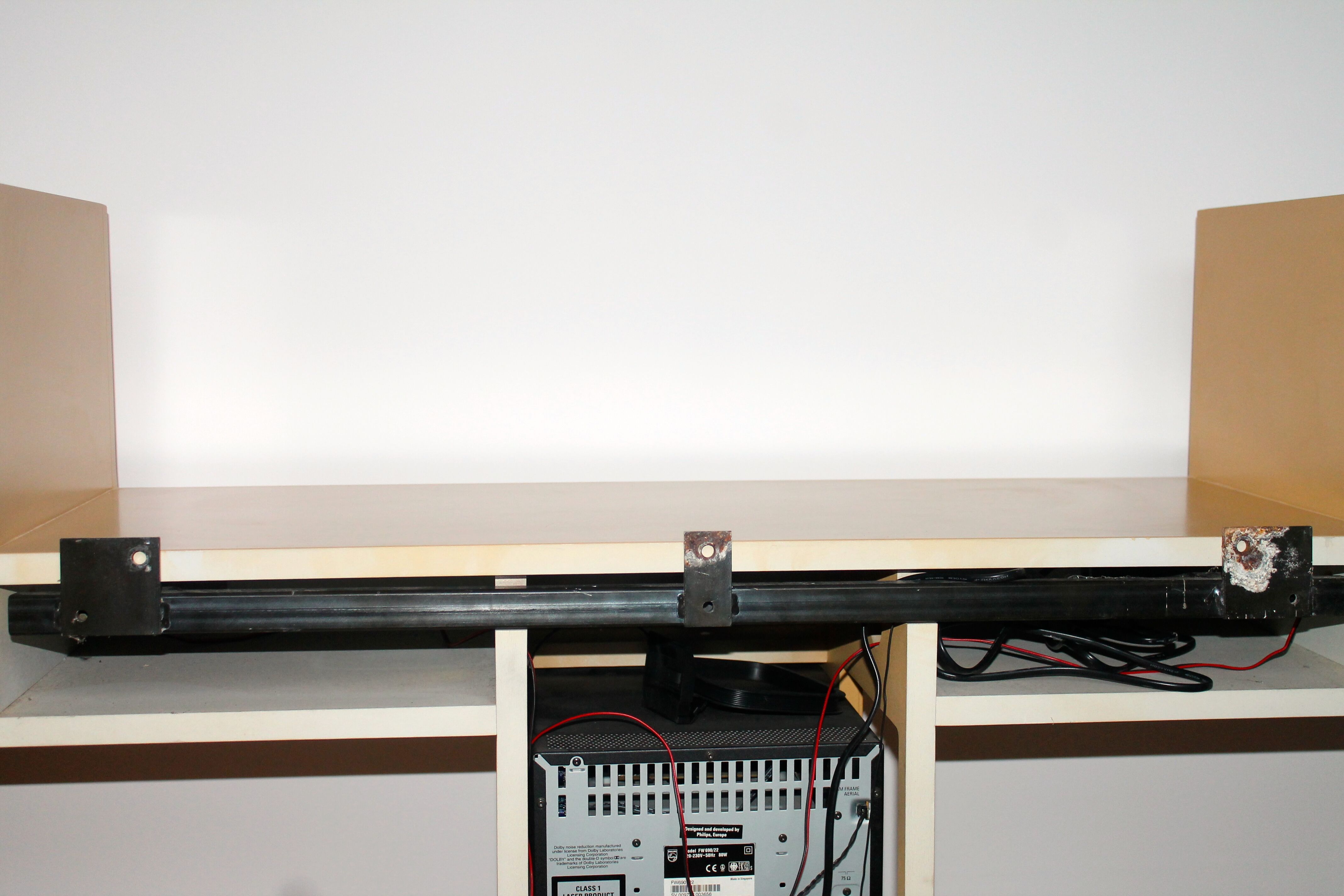 Former furniture hifi LEOLUX for Philips vintage 70's 80's