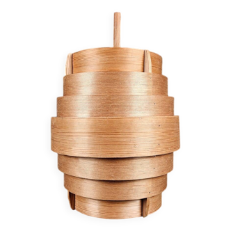 T 388 fir veneer pendant light by Hans-Agne Jakobsson