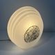 Large glass table lamp  1970’s
