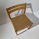 Dining chairs J.H. Møller model 401 in oak with original Danish cord — Denmark, 1970s