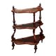 Antique Louis-Philippe walnut shelf, Italy, 19th century