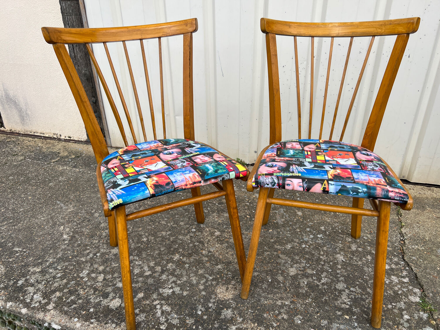 Pair of Scandinavian chairs