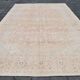 9x13 Blush Pink Vintage Persian Rug, Handmade Luxury Decor, 283x408 Cm
