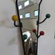 Roger Féraud coat rack with mirror – 1950s/60s