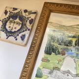 Illustration of a "French garden" under glass