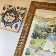 Illustration « jardin à la française « sous verre
