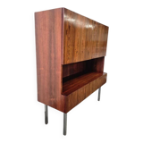 Vintage cabinet in rosewood / bar / wall unit
