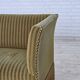 1970s, Danish 2-seater sofa, original green furniture velour.