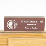 Pine mirror, GT, Glas & Trä Hovmantorp, Sweden, 1970 - 120x78cm