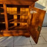 Louis Philippe low sideboard in cherry wood