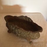 Old cast iron planter