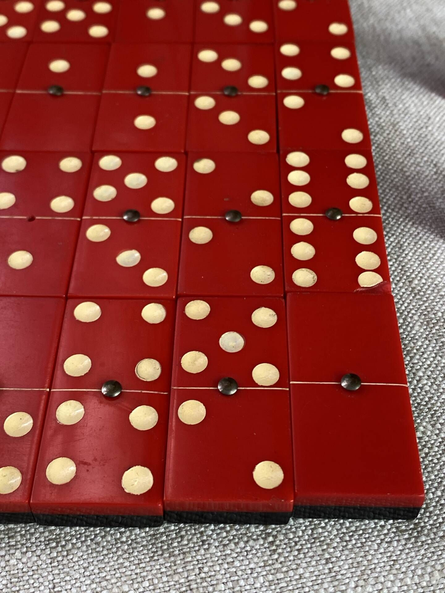 Bakelite domino set, 1930s